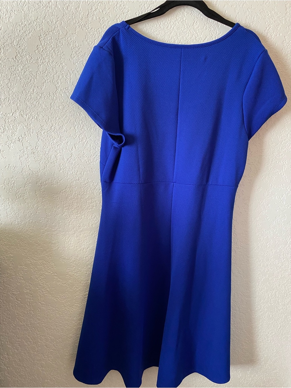 Avenue Cobalt Blue Scoop-Neck Midi Dress Size 18 - Picture 5 of 5